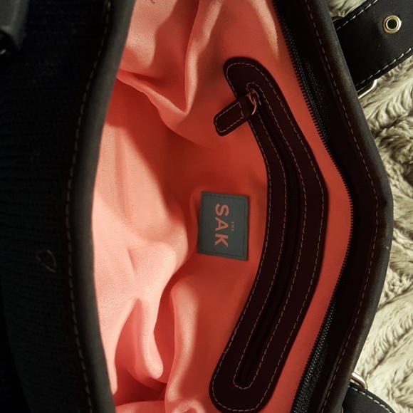 The Sak Blue and Green Crochet handbag - Picture 4 of 8